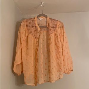 Lucky Brand Sheer Top